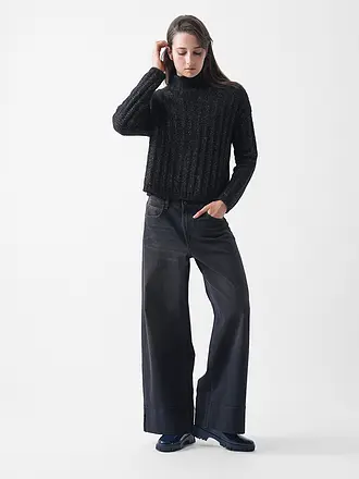 MAC | Jeans Wide Leg | schwarz